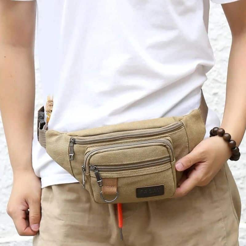 Nice men's travel fanny pack