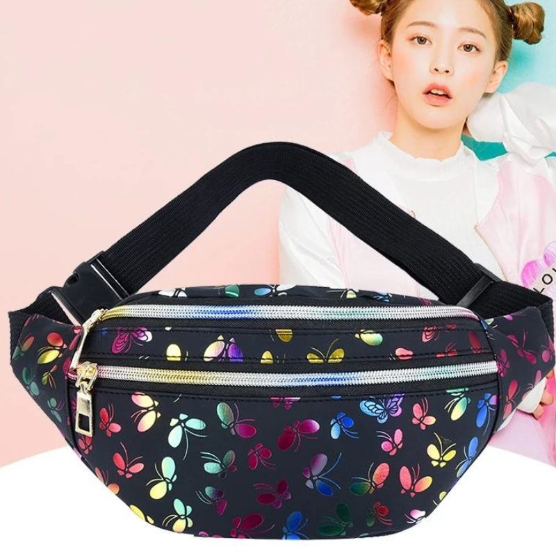 Butterfly print fanny pack design