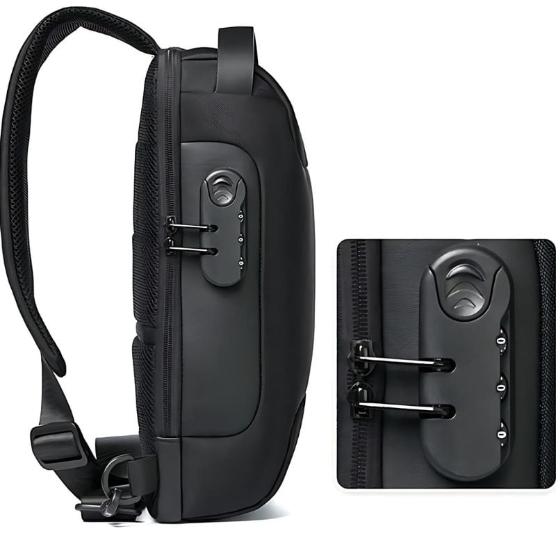Pretty men's chest fanny pack