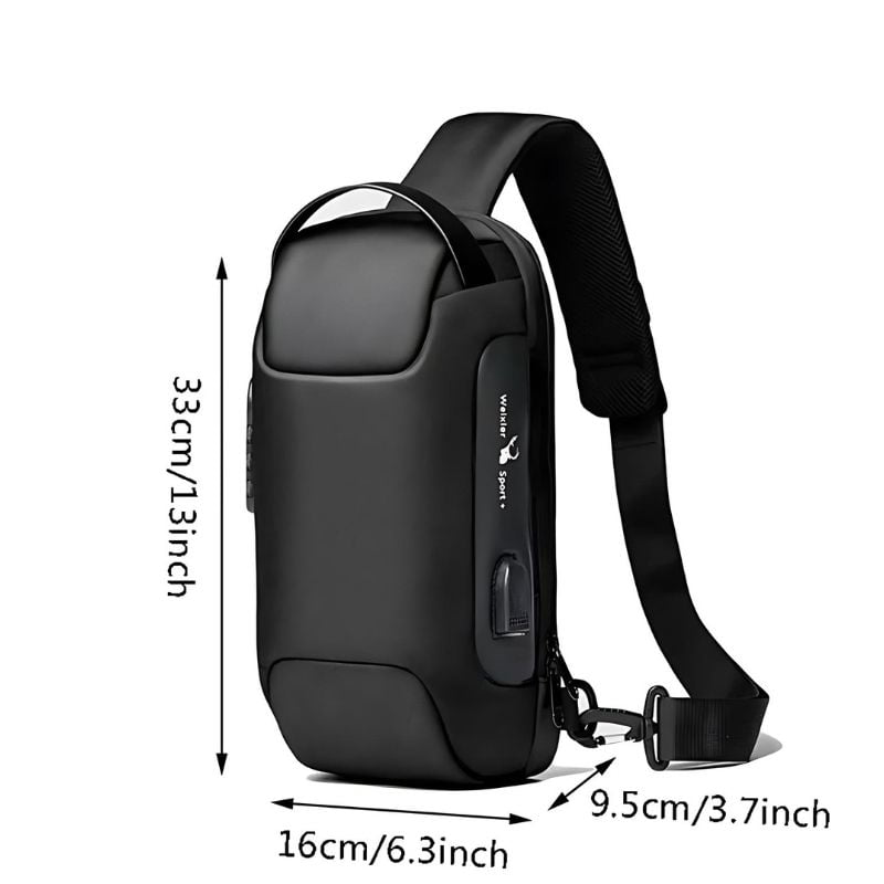 Men's chest fanny pack quality