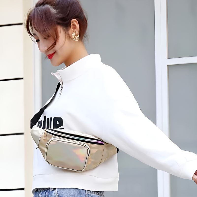 reflective fanny pack design