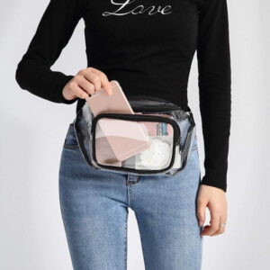 Transparent fanny pack