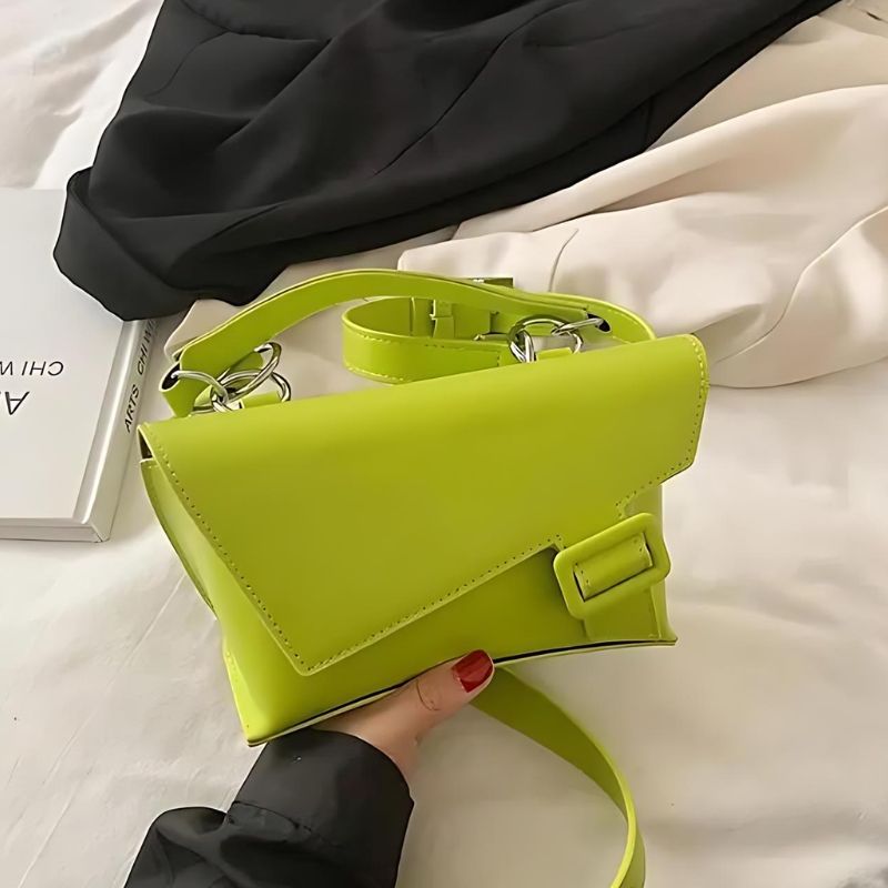 Neon green fanny pack