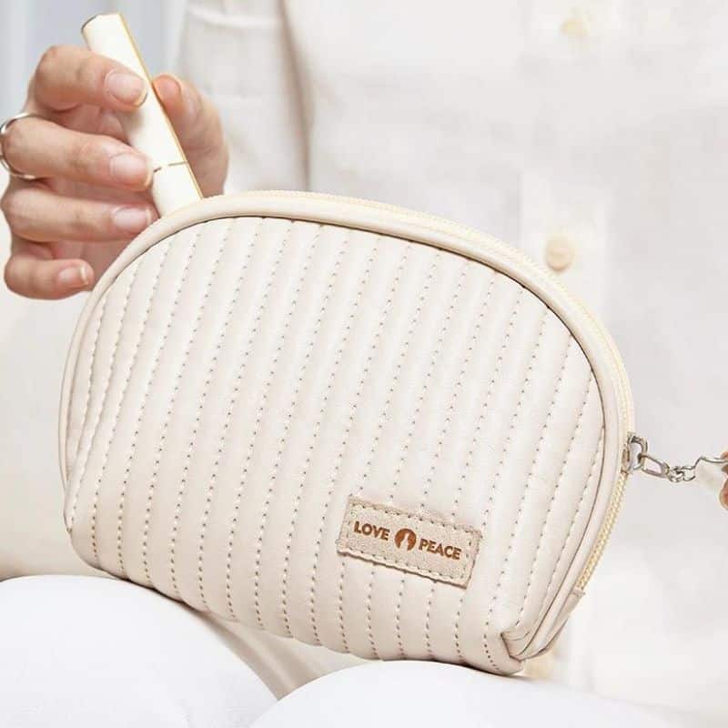 Cosmetic bag for designer fanny pack