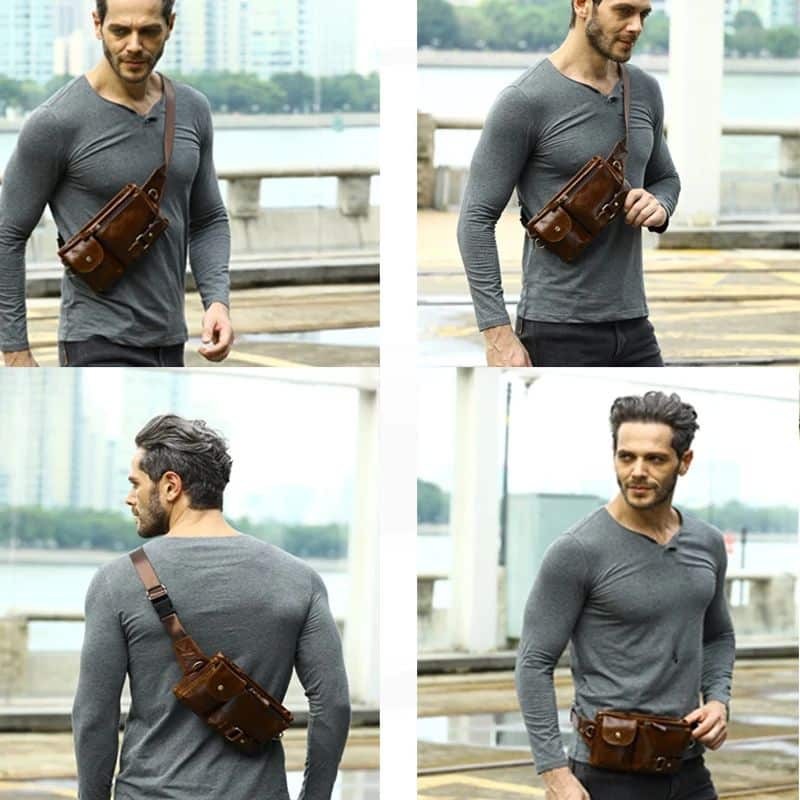 Vintage Coffee Men's Fanny Pack