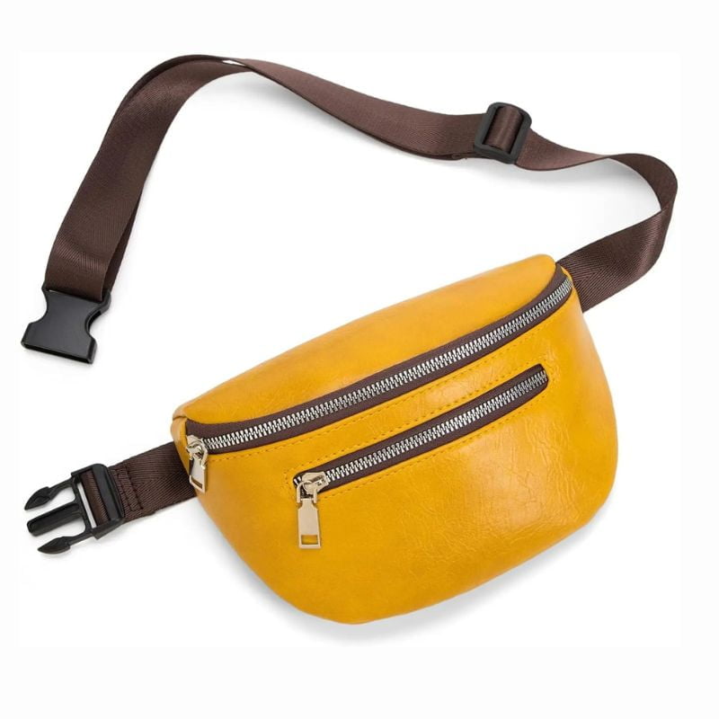 Mustard yellow fanny pack
