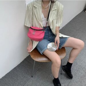 Flash pink fanny pack